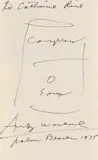Andy Warhol, Ohne Titel (Campbell's Tomato Soup), 1975, Felt-tip pen drawing