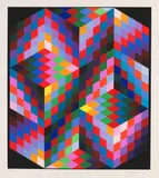 Victor Vasarely, Diam, 1988, Portfolio