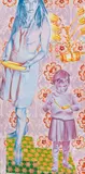 Fides Becker, Vergissmeinicht, 1999, Egg tempera