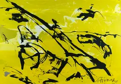 Emil Schumacher, Samedaner Serigraphie IV - K, 1997, Silkscreen in colors