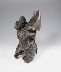 Jacques Delahaye, Figürliche Komposition, 1960, Bronze