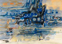 Conrad Westpfahl, Ohne Titel, 1966, Mixed media