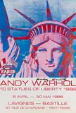 Andy Warhol, 10 Statues of Liberty, 1986, Offset in colors