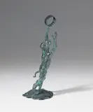 Jörg Immendorff, Affe mit Ring, 2006, Bronze