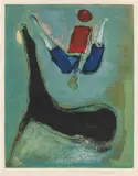 Marino from Shakespeare II by Marino Marini, 1978, Etching and aquatint in colors, sold Oct 2012