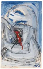 Helmut Sturm, Ohne Titel, 1980, Gouache