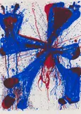 Sam Francis, Damn Braces, 1960, Lithograph in colors
