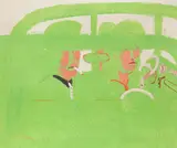 Heimrad Prem, Ohne Titel, 1966, Oil