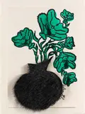 Jiří Georg Dokoupil, Blumenvase