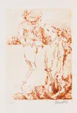 Georg Baselitz, Der Jäger, 1967, Drypoint