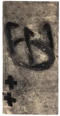 Trespeus by Antoni Tàpies, 1990, Aquatint, sold Oct 2012