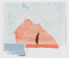 Karl Bohrmann, Ohne Titel, 1988, Collage