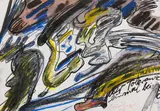 Walter Stöhrer, Ohne Titel, 1977, Mixed media