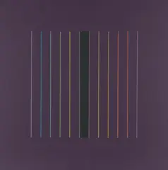 Jean Pfaff, Yantra Nr.205/75, 1975, Oil on canvas
