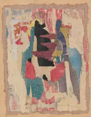 Arthur Aesbacher, Narration en Ré, 1962, Collage