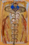Bruno Ceccobelli, Es-Atto, 1989, Mixed media