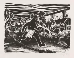Escort by Tilo Baumgartel, 2008, Lithograph, sold Oct 2012