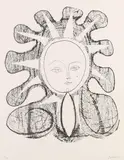 Françoise en Soleil by Pablo Picasso, 1946, Lithograph, sold Oct 2012