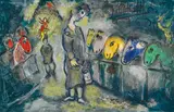 Marc Chagall, Der Zirkus, 1967, Lithograph in colors