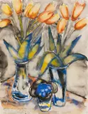 Paul Kleinschmidt, Gelbe Tulpen