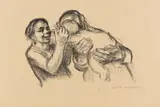 Käthe Kollwitz, Eltern mit Kind (Endgültige Fassung)