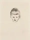 Edvard Munch, Andreas Schwarz, 1906, Drypoint