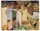 Ohne Titel (Südliche Stadt) by Eduard Bargheer, 1957, Watercolor, sold Oct 2012