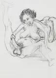 Otto Dix, Erotische Szene