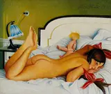 Richard Müller, Kind mit Puppe