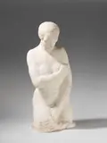 Milly Steger, Zugeschrieben - Kniende mit Tuch, 1930, Sculpture