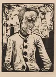 Der Narr by Erich Heckel, 1917, Woodcut, sold Oct 2012