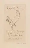 Renée Sintenis, Badende Mädchen, 1919, Drypoint