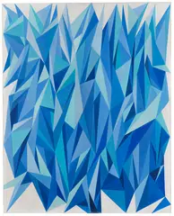 Ernst Klinger, Differenzierte Konzentration, 1959, Oil on canvas