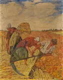 Alexander Gerbig, Bauern bei der Feldarbeit