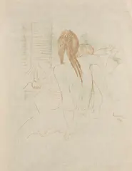 Jeanne Mammen, Am Morgen, 1931, Lithograph in colors
