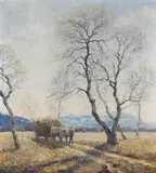 Otto Eduard Pippel, Vorfrühling in Bayern
