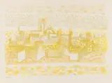 Eduard Bargheer, Afrika, 1966, Lithograph in colors