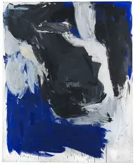 Georg Baselitz, Kopf (Elke Profil), 1977, Oil on canvas