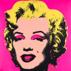Andy Warhol, Marilyn, 1967, Silkscreen in colors