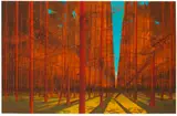David Schnell, Schneise, 2000, Egg tempera