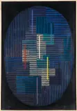 Adolf Fleischmann, Komposition, 1951, Oil on canvas