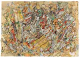 Gerhard Hoehme, Ohne Kompaß, 1958, Oil
