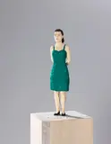 Stephan Balkenhol, Frau mit grünem Kleid