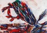 Kakteenblüte by Christian Rohlfs, 1929, Gouache, sold Jun 2012