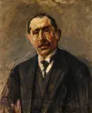 Max Liebermann, Porträt Julius Stern, 1906, Oil on canvas