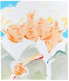 Norbert Bisky, Carl's Rache, 2002, Oil on canvas