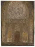 Zoran Mušič, Interieur de cathedral