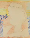 Gerhard Altenbourg, Diese eingekniffene Bertha Raufunzel, die arme Schelmin, was ist aus ihr geworden, 1979, Mixed media