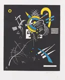 Kleine Welten VII by Wassily Kandinsky, 1922, Lithograph in colours, sold Jun 2012