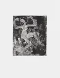 Emil Nolde, Kerzentänzerin, 1918, Etching